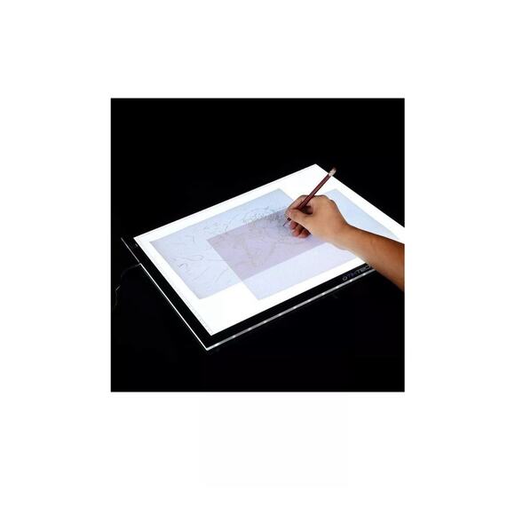 A4 Ultra-Thin Portable LED tracing Light Box Dimmable Brightness LED Acrylic - Picture 1 of 3